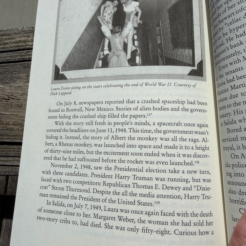 Historical Softcover book My LifeAs a (Soiled Dove) Biography of Laura Evens - Picture 8 of 8